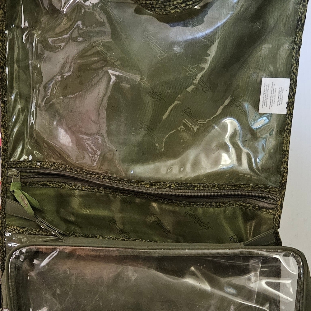 Donna Sharp Large Purpl & Green Patchwork Design … - image 4